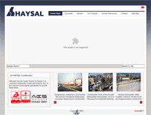 Tablet Screenshot of haysal.com.tr